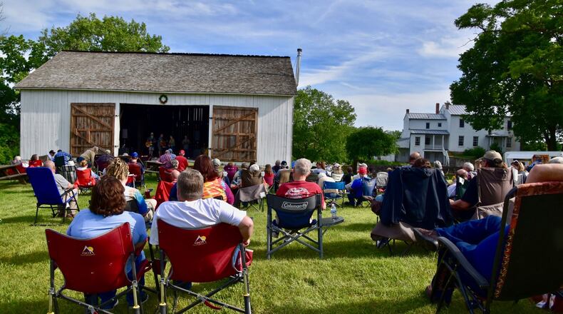 Live music will return to George Rogers Clark Park with Bluegrass in the Barn featuring three acts on Friday, June 18. Courtesy photo