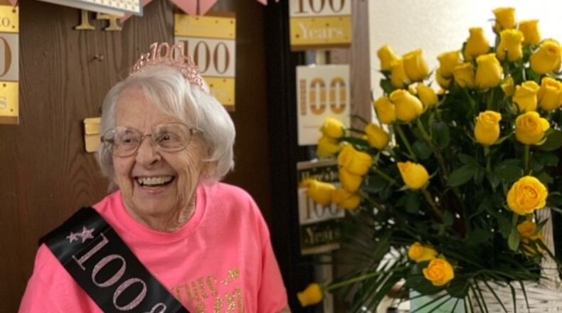 Rita Waldron, a Springfield resident, turned 100 on Saturday.