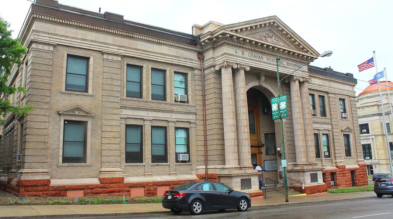 Clark County has put out requests for architectural bids to renovate the inside of the A.B. Graham building. JEFF GUERINI/STAFF