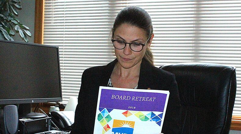 Dr. Greta Mayer CEO Mental Health & Recovery Board of Clark, Greene & Madison Counties. JEFF GUERINI/STAFF