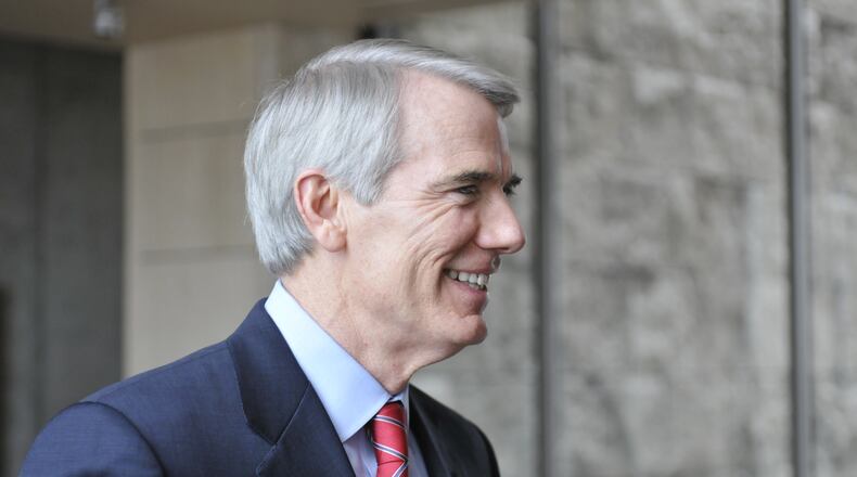 U.S. Sen. Rob Portman, R-Ohio, is accepting internship applications for the summer. Internships with Portman's office are designed primarily for Ohio students who have completed at least one year of collegiate undergraduate coursework. MICHAEL D. PITMAN/FILE (2015)