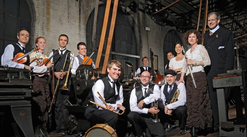 The Paragon Ragtime Orchestra will revive a tradition of live music performed with classic silent films starring comedians such as Charlie Chaplin and Buster Keaton when it performs at the John Legend Theater on Saturday, Jan. 27. CONTRIBUTED