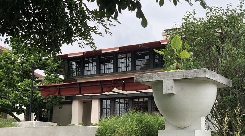 The Westcott House was designed by Frank Lloyd Wright. BILL LACKEY/STAFF