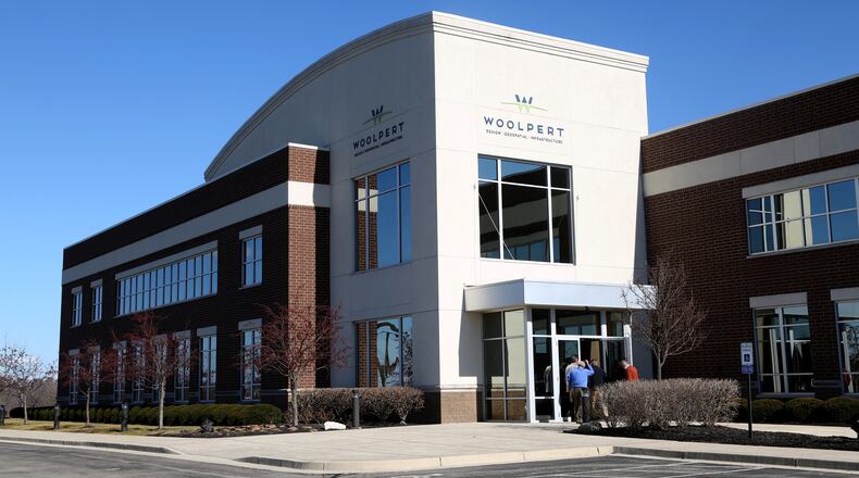 Woolpert’s Beavercreek headquarters off County Line Road. LISA POWELL / STAFF