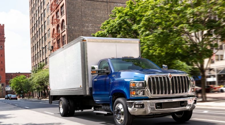 Navistar launched it’s new medium-duty truck this week, which is being built by workers at Navistar’s Springfield Manufacturing plant.