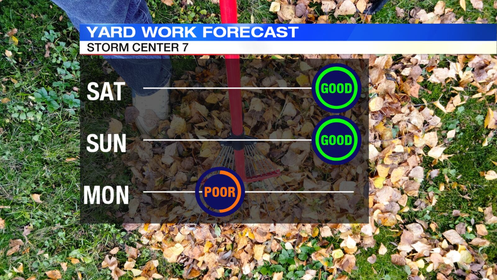 Yard Work Forecast