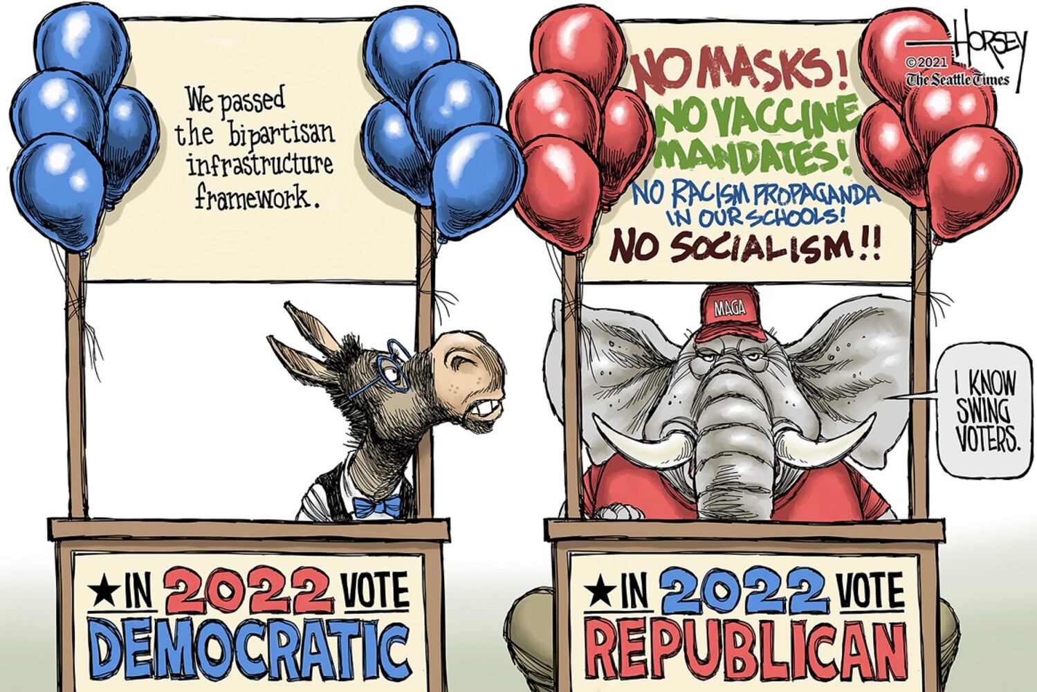 WEEK IN CARTOONS: Inflation, vaccine mandates and more