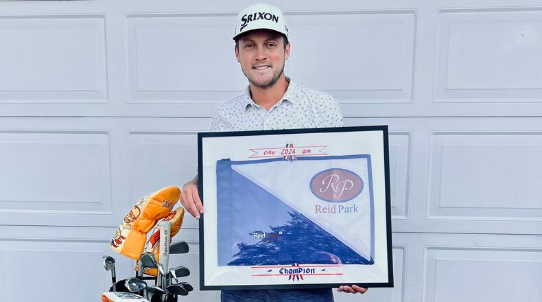 Southeastern grad Avery Green recently won his second Springfield City Amateur title at Reid Park Golf Course. CONTRIBUTED
