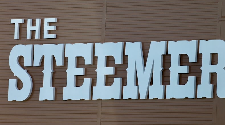 The new sign on The Steemer is pictured on Wednesday, Oct. 23, 2019, in Springfield.