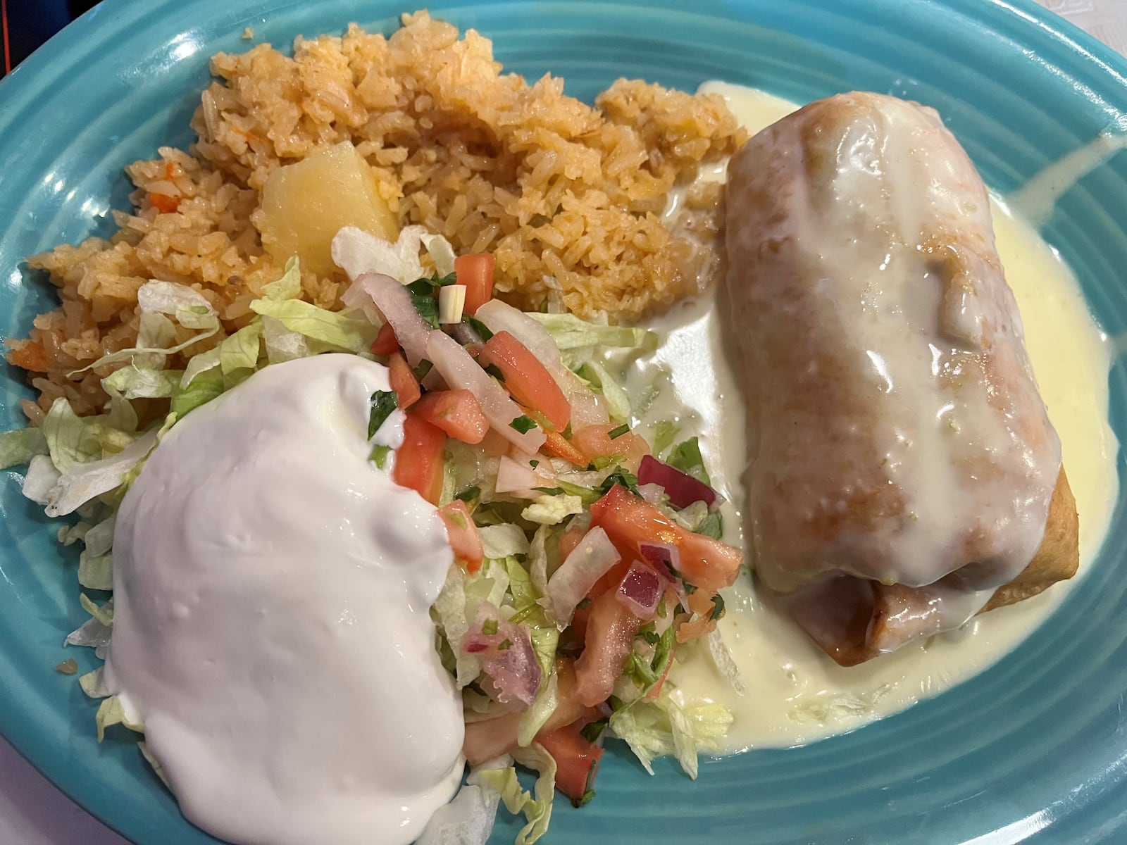 A customer favorite at Los Mariachis are the chimichangas. NATALIE JONES/STAFF