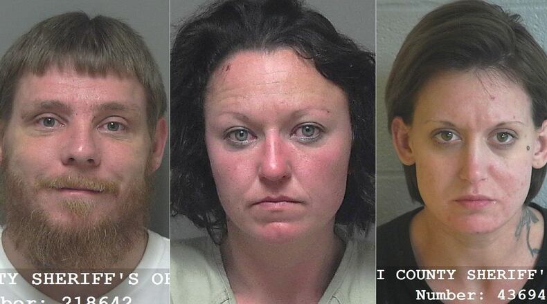 Left to right: Laurence Brown, Zoe Zeller, and Lindsey O'Neil