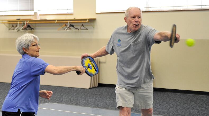 Pickleball will be one of the events at the United Way Community Challenge this year. Bill Lackey/Staff