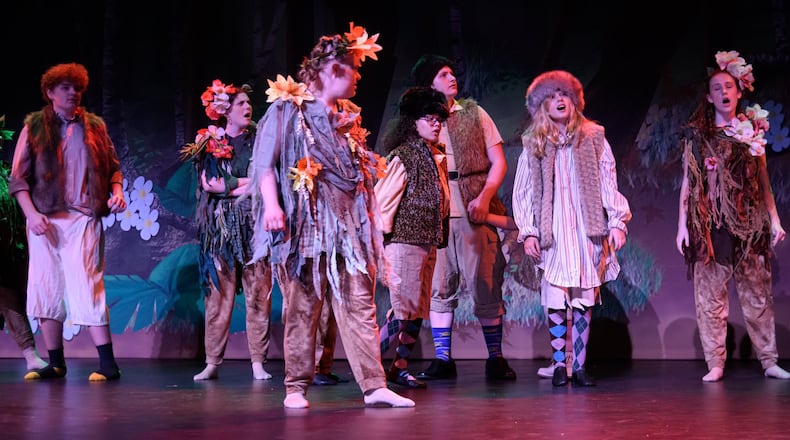 The Springfield Arts Council's Youth Arts Ambassadors took 28 students to the Junior Theater Festival in Atlanta over the Martin Luther King. Jr. weekend and earned several honors, including Excellence in Ensemble for their production of "Peter Pan, Jr." which they did in 2025, shown in the photo. CONTRIBUTED