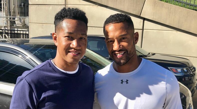 Mike Freeman and Marcus Freeman. Contributed photo