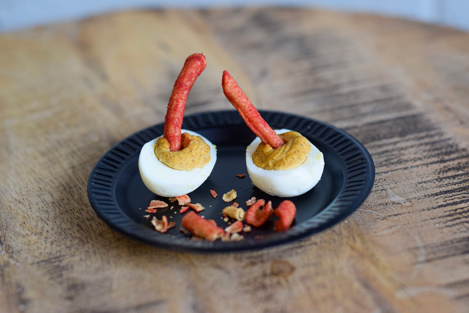 The Ohio Poultry Association has several new deviled egg flavors including Spicy Crunchy (CONTRIBUTED PHOTO).