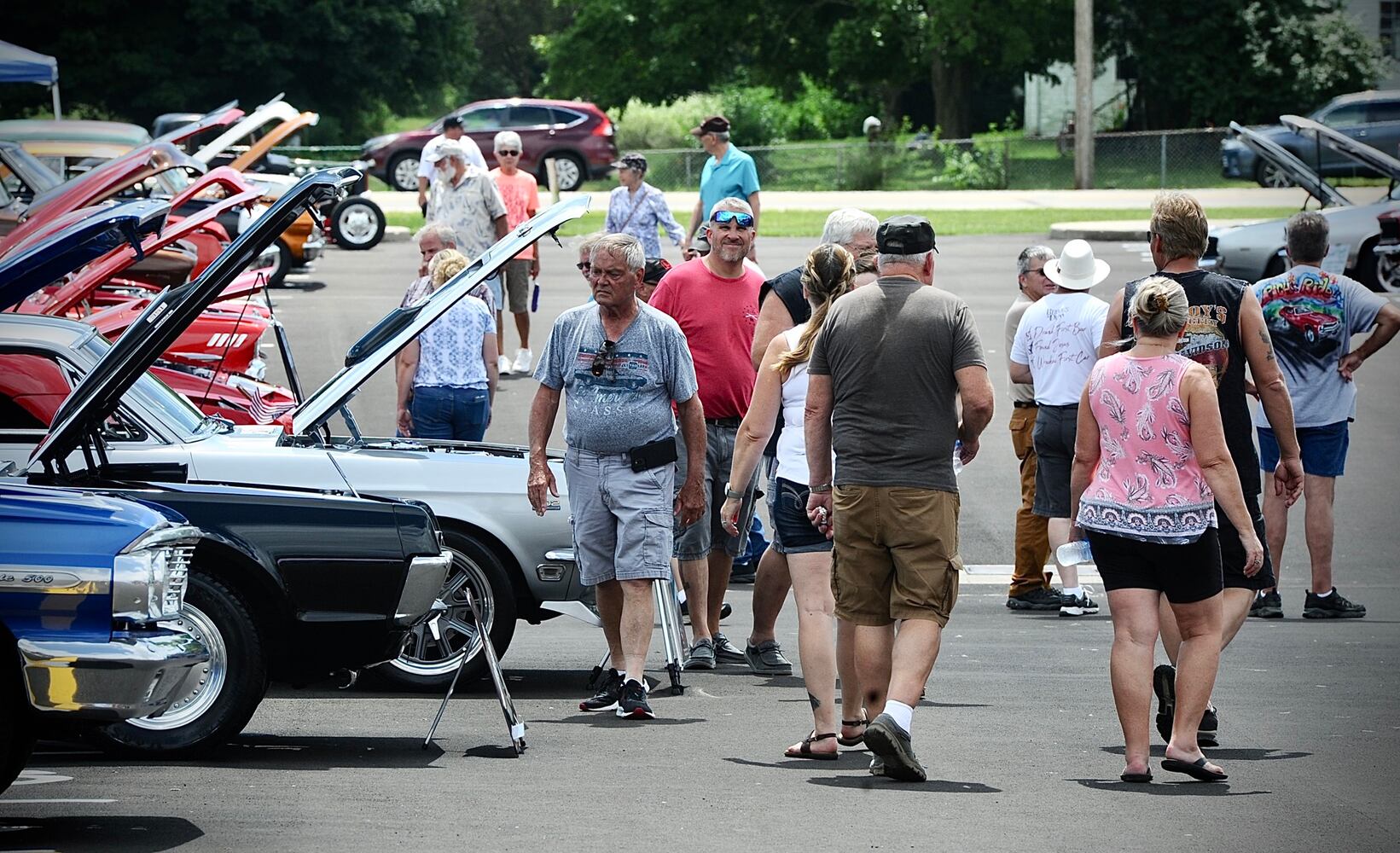 Tecumseh High School Route 40 Car Show
