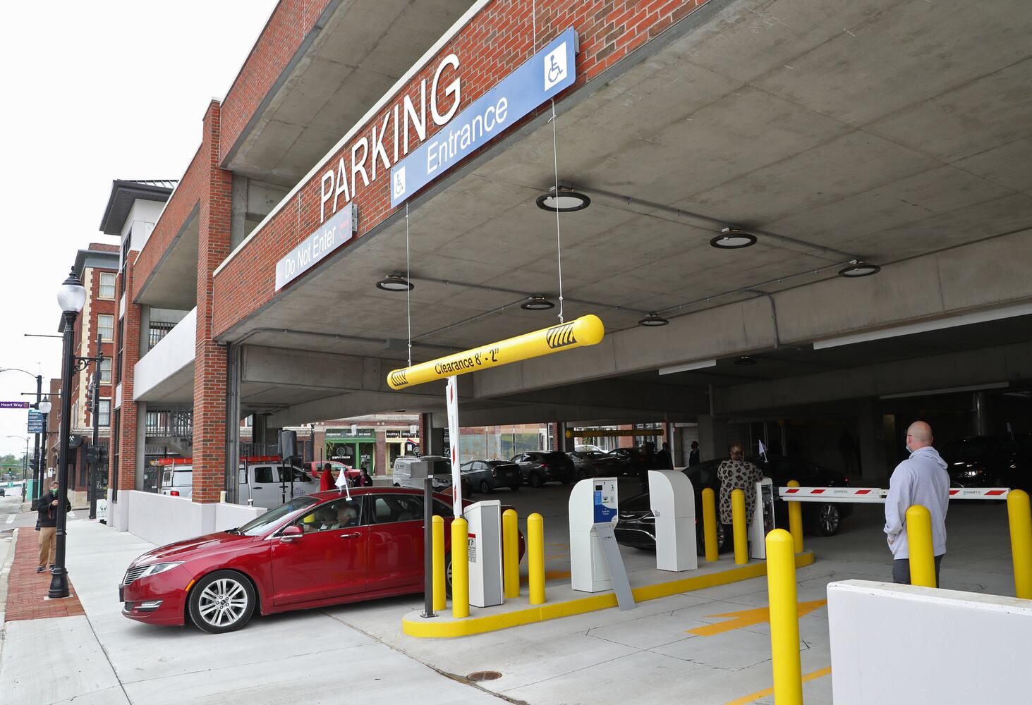 PHOTOS: Ribbon Cutting For New Parking Garage