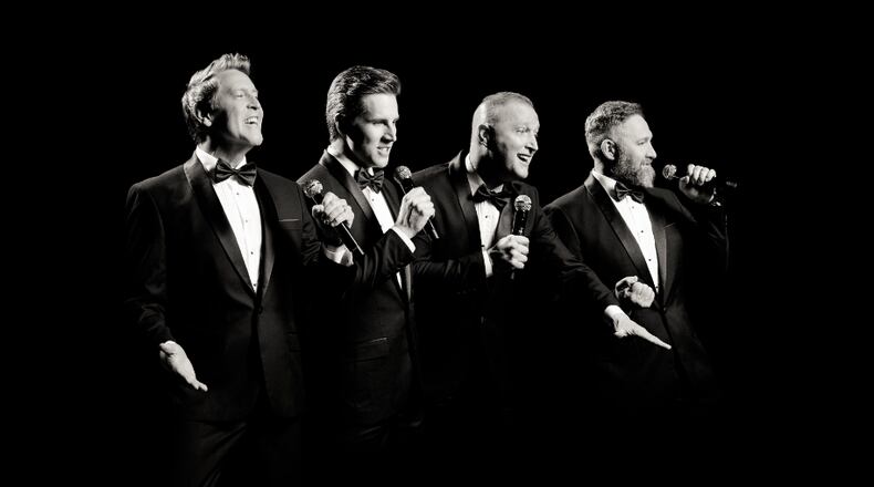 Grammy Award nominees and Gospel Music Association Dove Award winners Ernie Haase & Signature Sound will perform holiday favorites during their "A Jazzy Little Christmas" show at Urbana's Gloria Theatre on Friday and Saturday. CONTRIBUTED