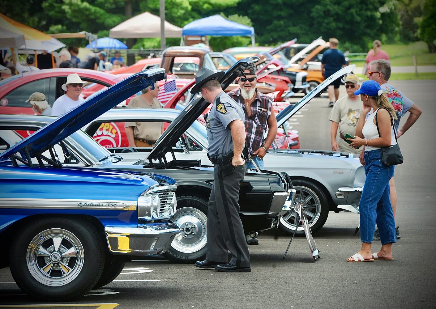 Tecumseh High School Route 40 Car Show