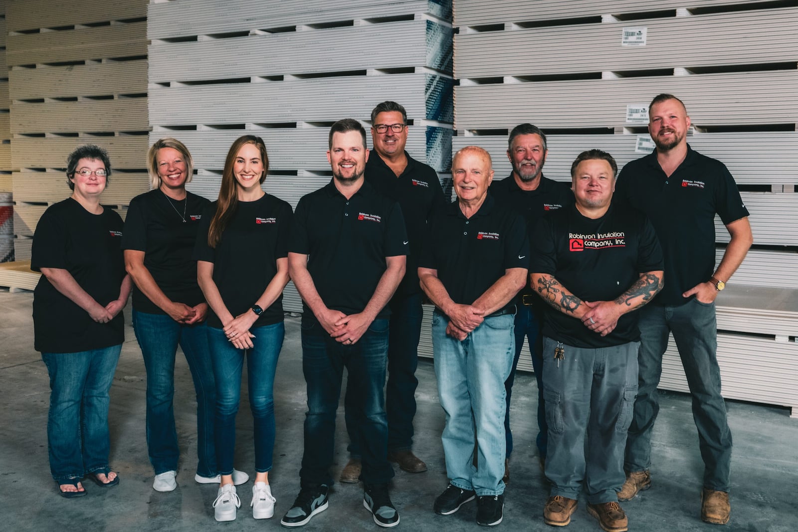 The Robinson Insulation team is celebrating 50 years in Springfield this year. CONTRIBUTED