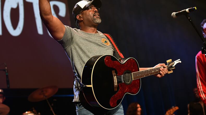 NASHVILLE, TN - JANUARY 22: Darius Rucker performs onstage during the Bobby Bones & The Raging Idiots' Million Dollar Show for St. Jude at the Ryman Auditorium on January 22, 2018 in Nashville, Tennessee. (Photo by Jason Kempin/Getty Images for St. Jude)