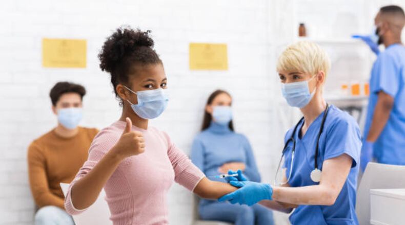 Wilberforce University and the Greene County Health Department are teaming up with the Ohio Department of Health to sponsor COVID-19 vaccination clinics from 1 to 5 p.m. every Monday in April. The clinic is open to anyone needing a COVID-19 vaccination. CONTRIBUTED/WILBERFORCE UNIVERSITY