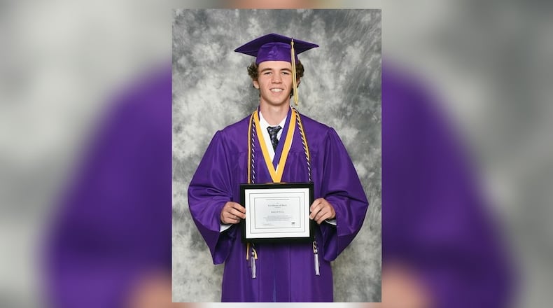 Robert Peyton was awarded with a Certificate of Merit for becoming a National Merit Finalist. CONTRIBUTED