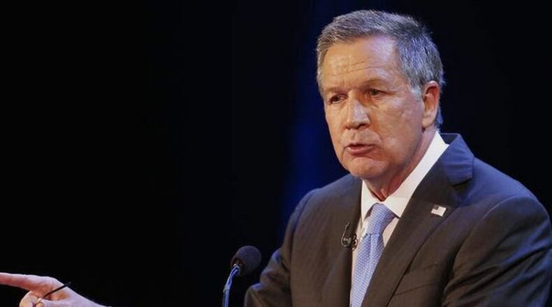 Ohio Gov. John Kasich. AP photo