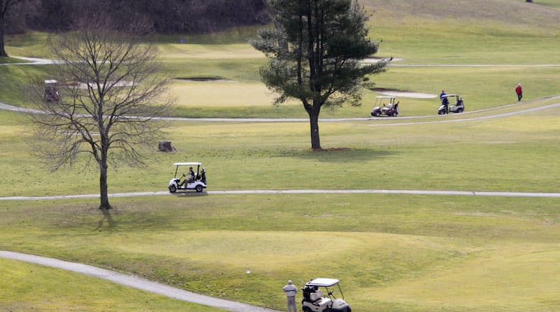 Community Golf Course in Kettering. Lisa Powell/Staff