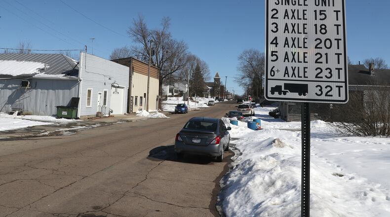 The City of Urbana will be pursing funding from the Ohio Department of Transportation to replace the underground West Court Street bridge. BILL LACKEY/STAFF