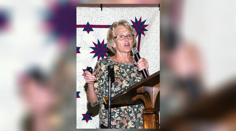Jill Reese, FYI Volunteer at last year's Harvesting Hope event. Contributed