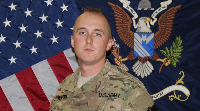 Dec. 10, 2012 Army Staff Sgt. Wesley R. Williams, 25, of New Carlisle, assigned to 1st Battalion, 38th Infantry Regiment, 4th Stryker Brigade Combat Team, 2nd Infantry Division, under control of the 7th Infantry Division, Joint Base Lewis-McChord, Wash.