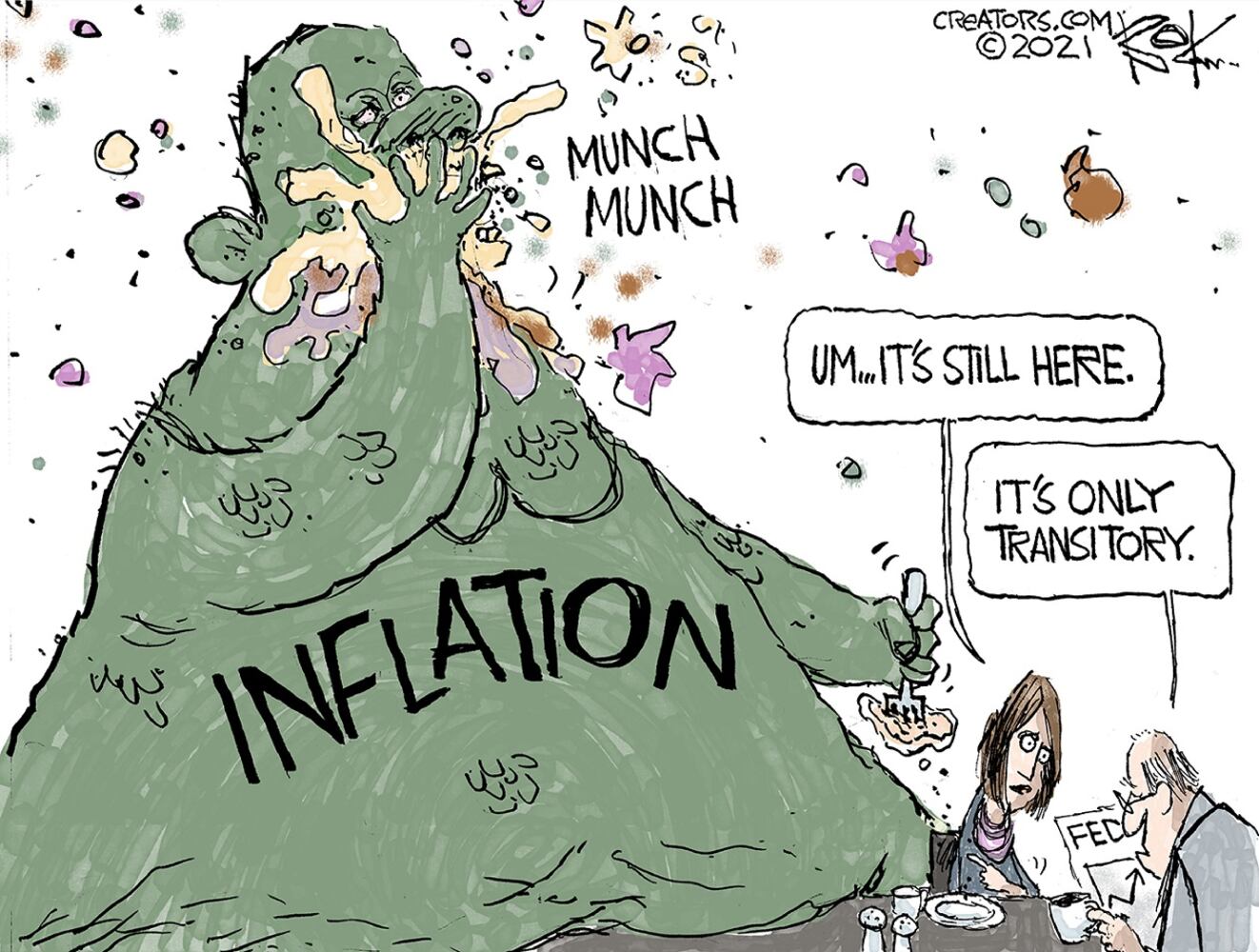 WEEK IN CARTOONS: Inflation, vaccine mandates and more