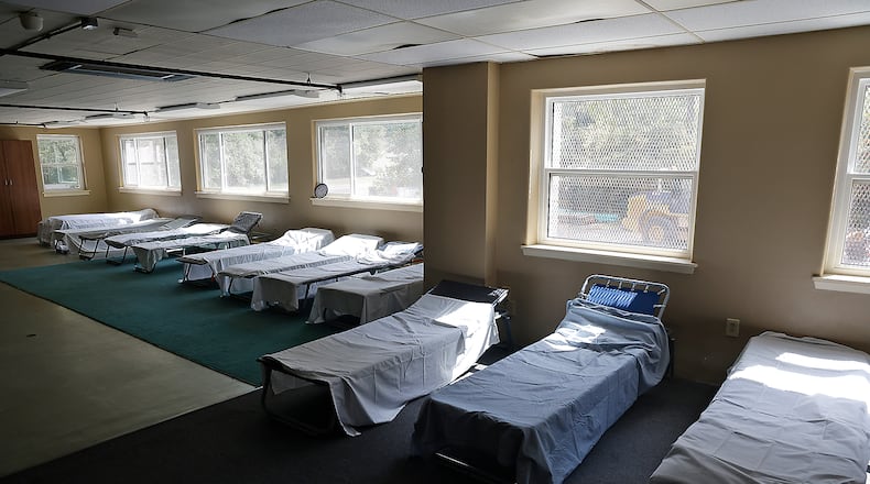 Norm's Place homeless shelter Tuesday, Sept. 5, 2023. BILL LACKEY/STAFF