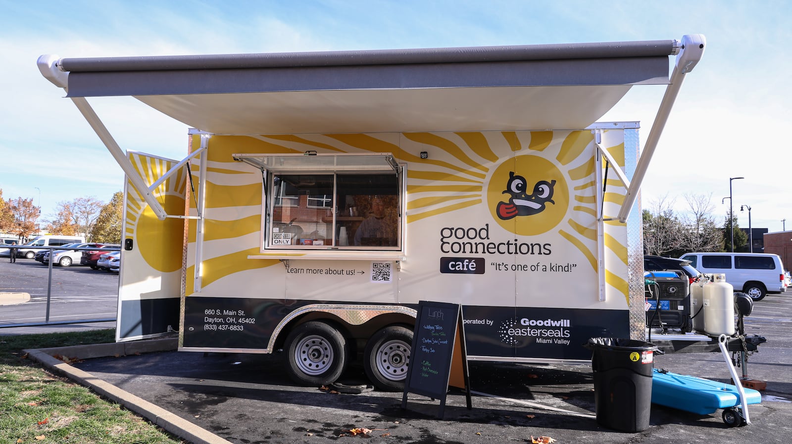 Goodwill Easterseals is preparing for a soft launch of its Good Conections Cafe food truck. The organization says it's a new job skills training opportunity for individuals with developmental disabilities. BRYANT BILLING/STAFF