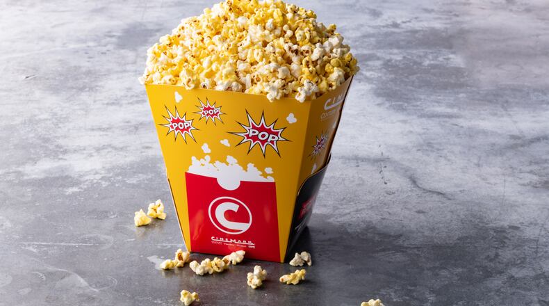 From Monday, Jan. 18, through Sunday, Jan. 24, guests can win the chance to win free popcorn for an entire year during the Cinemark Popcorn Fest.
