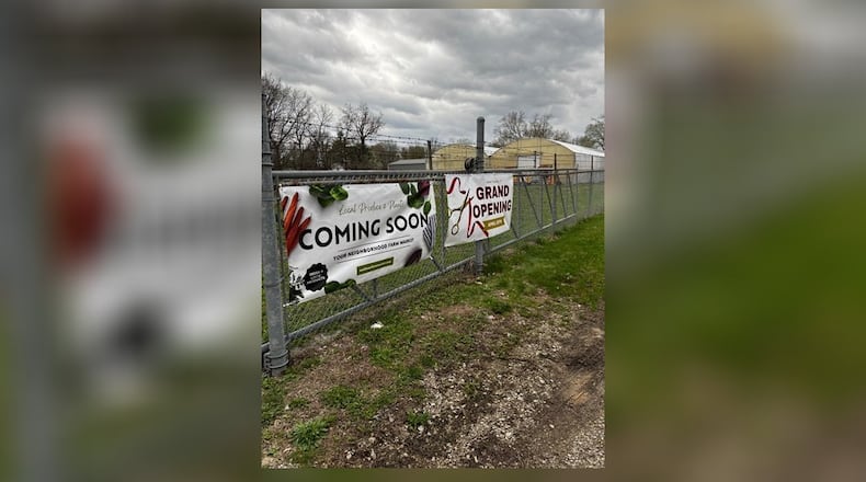 Shawnee High School senior A.J. Mathews, who started a small produce stand in 2021, opened a new farm market at 2604 Springfield-Xenia Road. Contributed