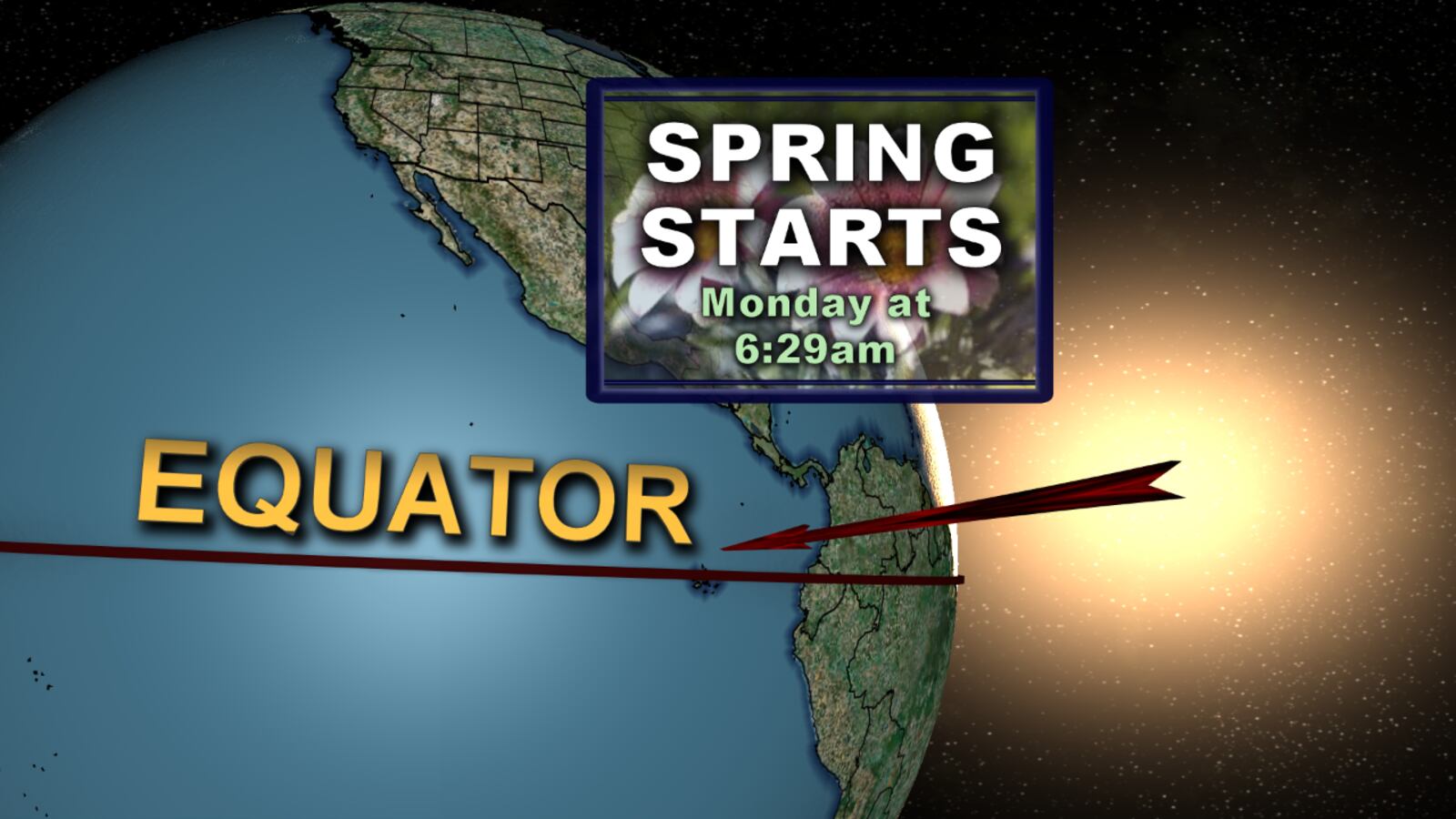 Spring Equinox / STORM CENTER 7 METEOROLOGIST BRETT COLLAR