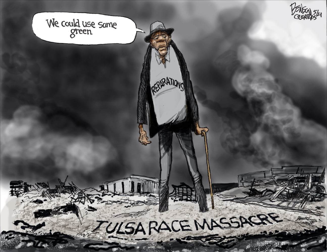 Week in cartoons: Jan. 6 commission, ransomware and more