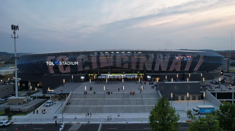 TQL Stadium, FC Cincinnati's half a million-square-foot venue, could be home to a "Cincinnati Chili Bowl" game. CONTRIBUTED/FC CINCINNATI
