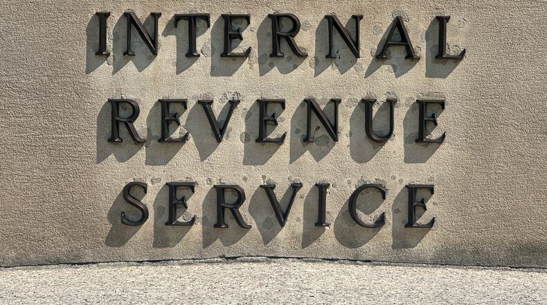 FILE - The headquarters of the Internal Revenue Service is in Washington, August 10, 2024. (AP Photo/Ted Shaffrey, File)
