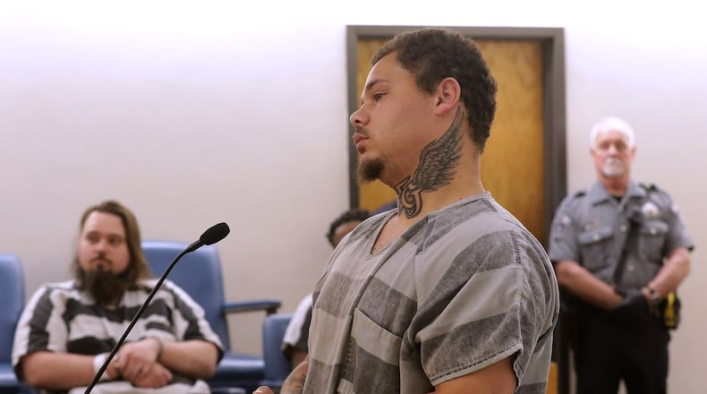 Raymond Scott is arraigned in Clark County Municipal Court Thursday. BILL LACKEY/STAFF