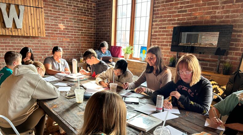 Members of the youth group Bringing Awareness To Students (BATS) plan for two upcoming events: A Hope Walk on Thursday at Wittenberg University and a What's Wellness event on Oct. 5 in downtown Springfield. Registration for both events is open.