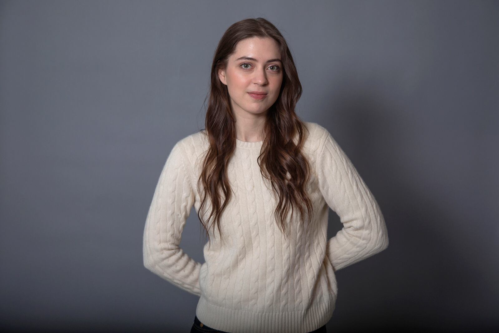 Lizzy McAlpine poses for a portrait on Friday, April 11, 2025, in New York. (Photo by Andy Kropa/Invision/AP)