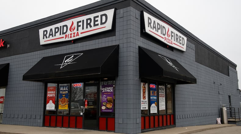 Rapid Fired Pizza, at 1200 North Bechtle Ave. in Springfield, is looking for a new owner/operator Monday, Jan. 29, 2024. BILL LACKEY/STAFF