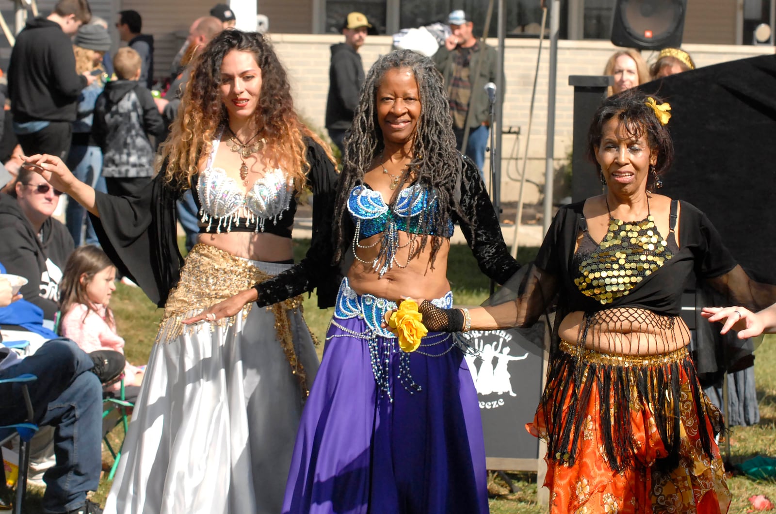 The streets of Yellow Springs were filled with artisans, musicians, vendors and shoppers looking for the perfect purchase during the village's annual Fall Street Fair on Saturday, Oct. 8. DAVID A. MOODIE/CONTRIBUTING PHOTOGRAPHER