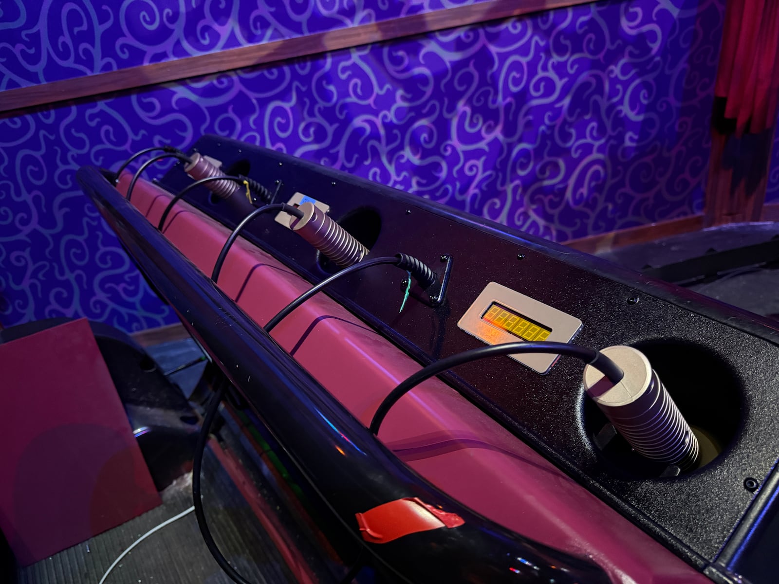 Kings Island held a sneak peek of the behind-the-scenes work getting done ahead of Phantom Theater: Opening Nightmare's April 18 opening. ALEX CUTLER/STAFF