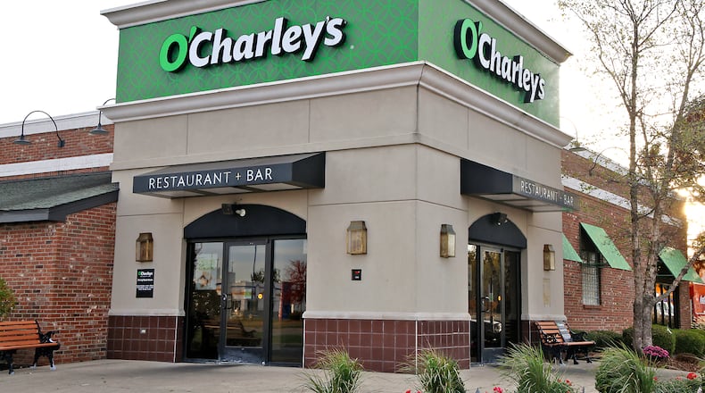 O'Charley's in Springfield closed Thursday, Oct. 26, 2023. BILL LACKEY/STAFF