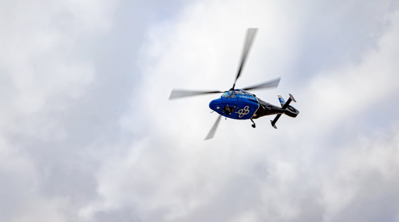 Premier Health's CareFlight Air and Mobile medical helicopter. PROVIDED/PREMIER HEALTH