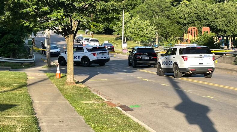 Bramble Park in Cincinnati was the site of a shooting June 15, 2024 in which multiple people were injured. WCPO PHOTO